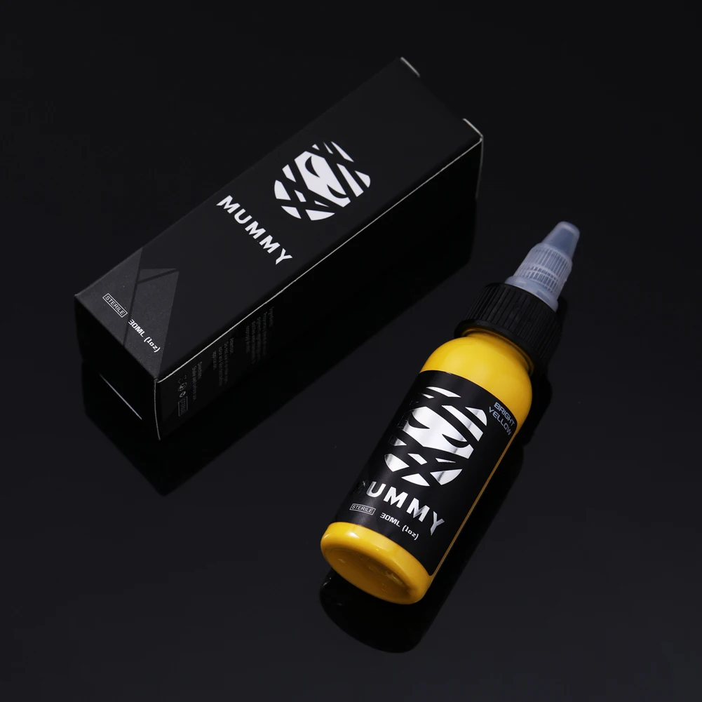 Mummy Professional Tattoo Ink 30ML Body Art Sterilized Permanent Coloring USA Tattoo Colors tattoo ink tattoo ink pigment tattoo ink kit