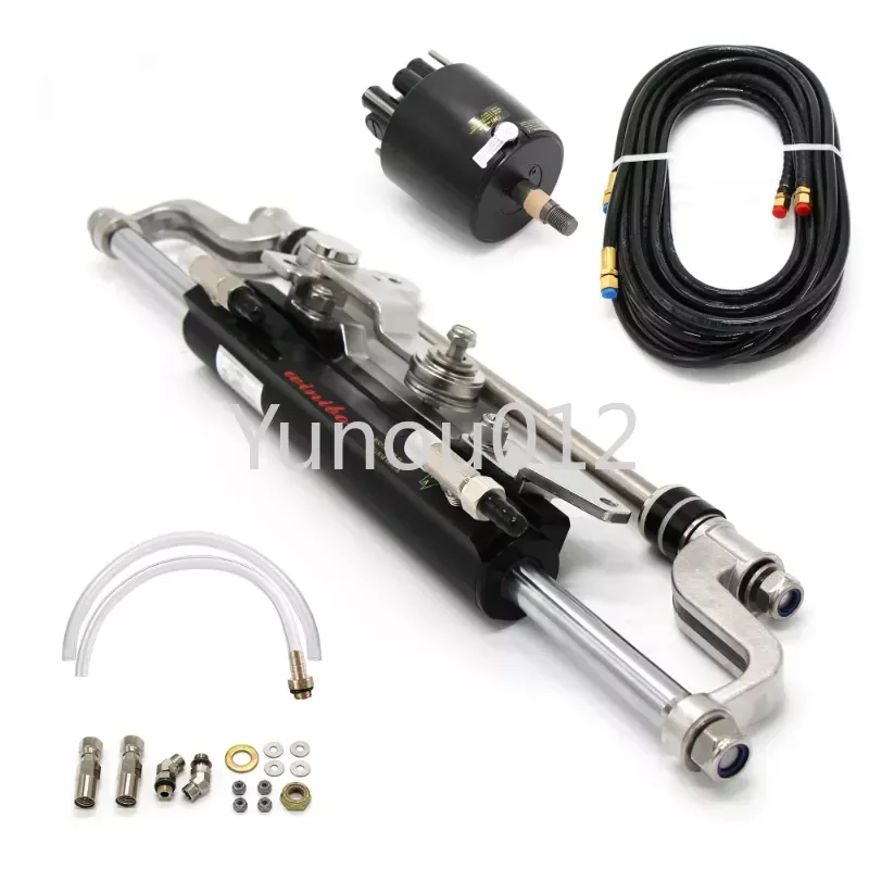 

Winibo 300HP Hydraulic Steering System For Outboard With Helm Pump Cylinder And Tubes ZA0350