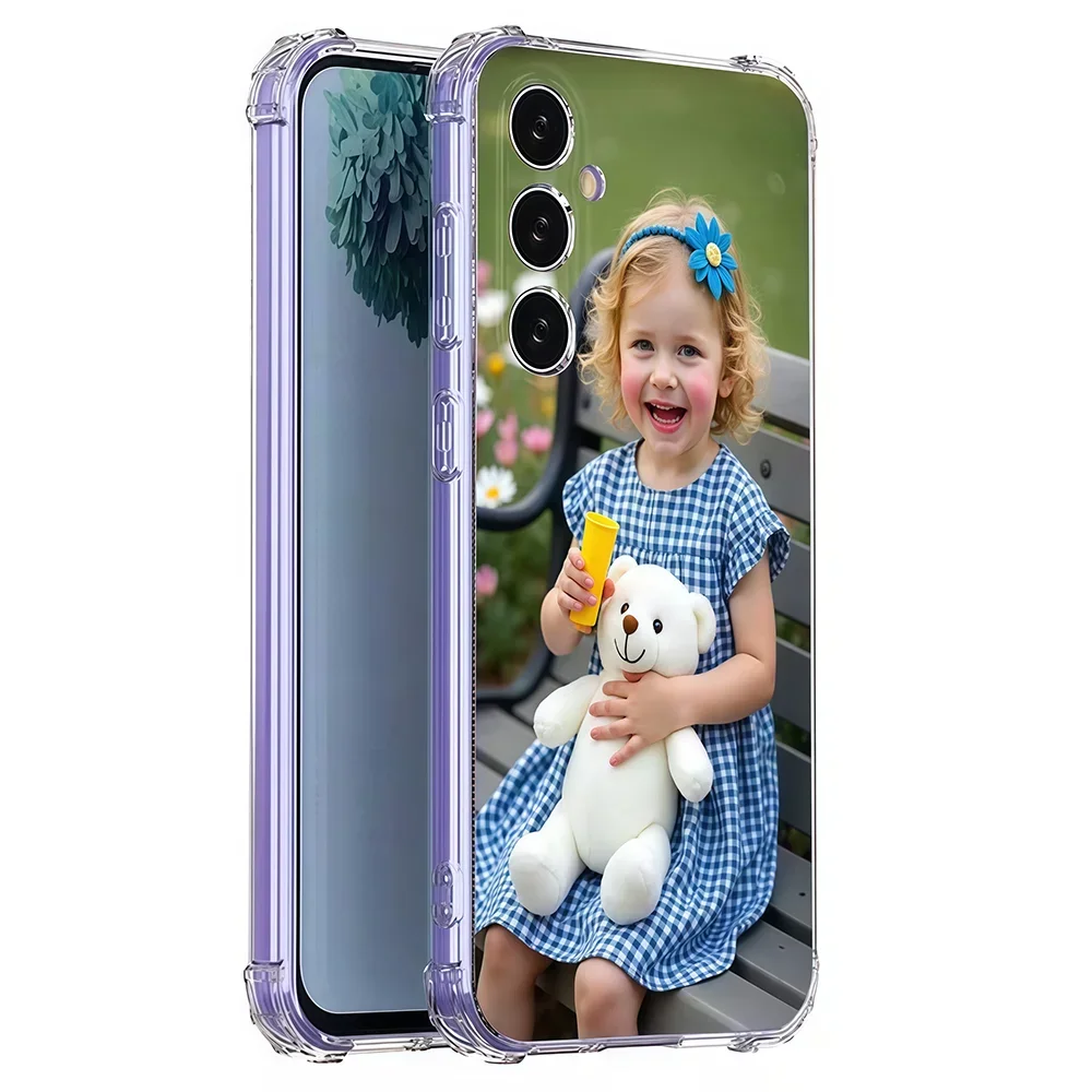 Customizable Shockproof Phone Case - Personalized Photo Design Cover