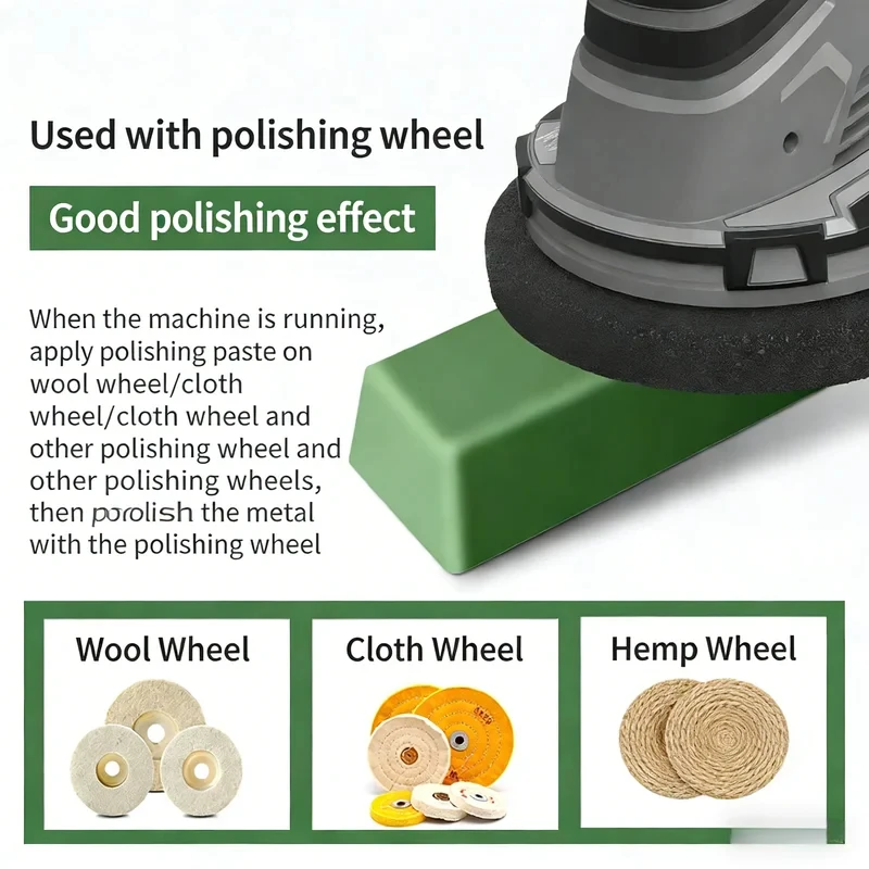 Green Polishing and Buffing Wax