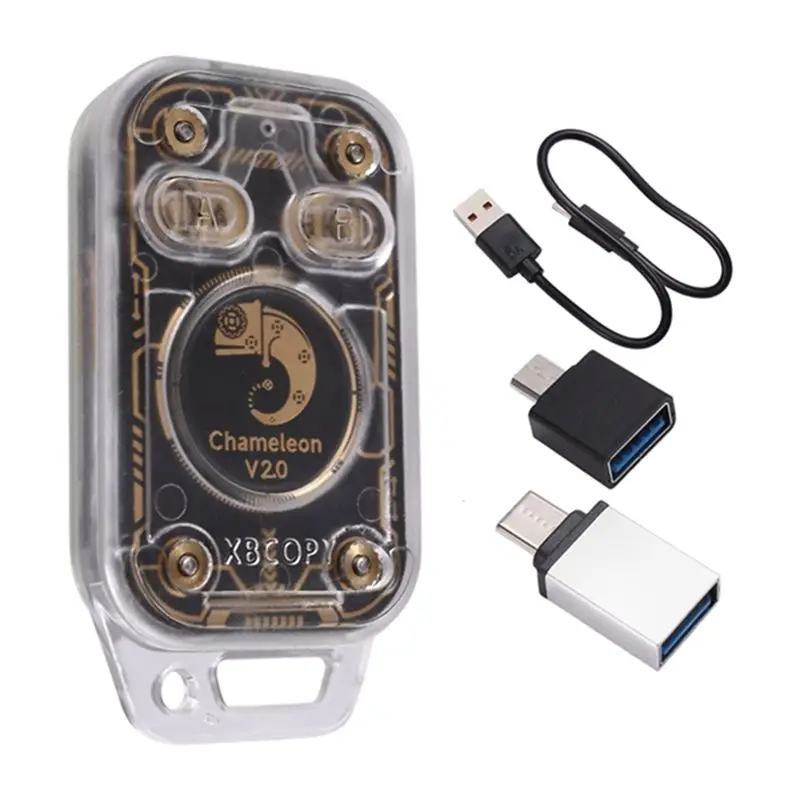A42Z-Chameleon V2.0 RFID 스마트 칩 리더 에뮬레이터 125Khz 13.56Mhz 카드 디코드 NFC 복제기 스마트 카드 에뮬레이터