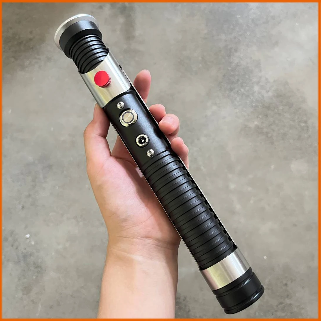 

RGB Lightsaber Metal with Hitting 6 Sound Effects 12 Colors Light Saber Sonic Toy Heavy Dueling Darth Cosplay LED Toy Boy Gifts