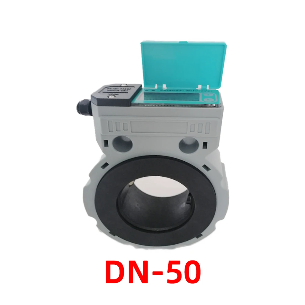 Collegamento Della Flangia Del Contatore Dell'Acqua Ad Ultrasuoni Digitale Dn50Mm Dn65 Dn80 Dn100 Dn150 Misuratore Di Portata Dell'Acqua Digitale Ip68