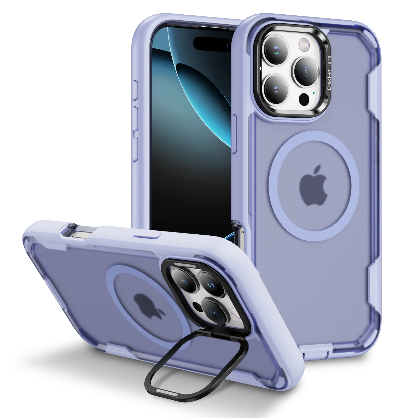 Magnetic Shockproof Full Body Camera Protective Case with MagSafe Compatibility