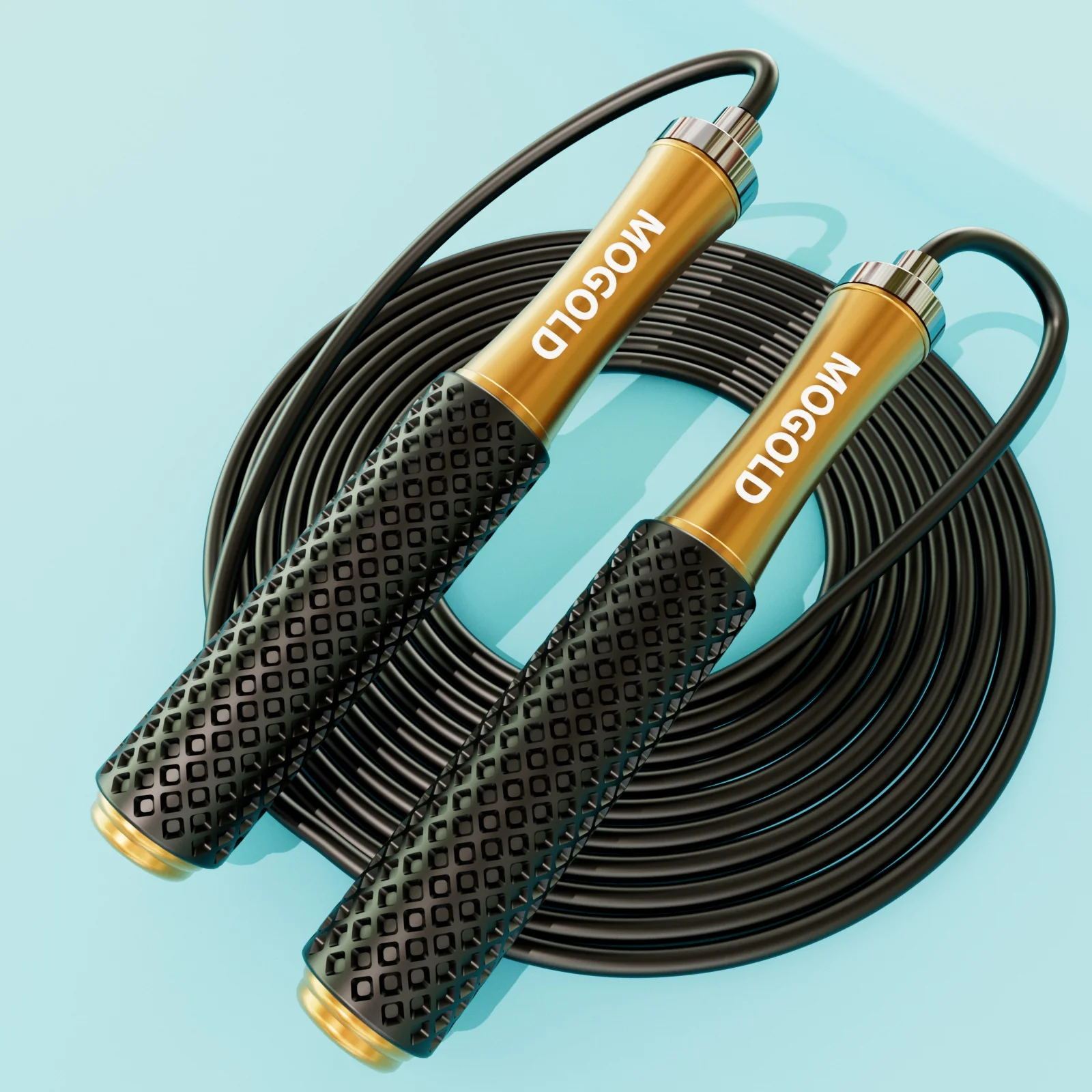 Children Bearing Jump Rope, Aluminum Alloy Handle, Smooth Rotation, Adjustable, Suitable for Speed, Aerobic Exercise, Fitness 4