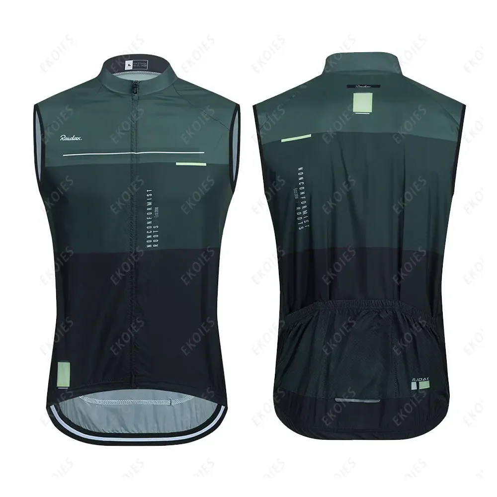 Raudax Cycling Vest Summer Sleeveless Quick Dry Windproof Bicycle Vest Breathable MTB Lightweight Road Bike Tops Racing Gilet 4