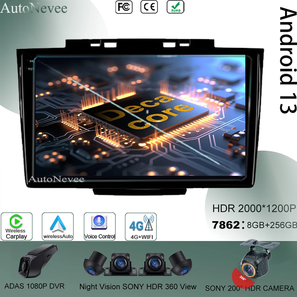 

For Great Wall H5 1 2010 2011 2012 2013 -2017 QLED Android Radio Elecronics No 2Din Stereo Touch Multimedia GPS Bluetooth DVD