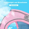 XXXS-L Reflective Pet Harness Dogs Strap with Leash Adjustable Harness Vest Breathable Collars for Chihuahua Small Large Dogs 4
