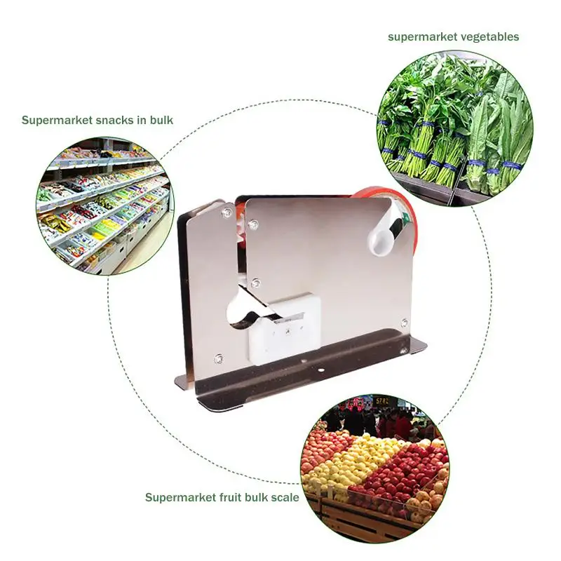 All-in-One Portable Bag Sealer, Taper Dispenser and Trimmer Cutter for Kitchen and Outdoors