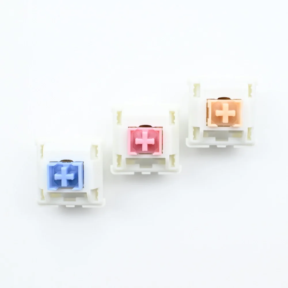 RGB MX Switches, Azul, Rosa, Amarelo, Jogos Personalizados, 5Pin