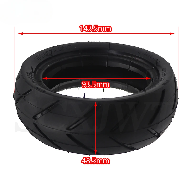 HOTA 6 Inch 150x50 Scooter Outer Tire Inner Tube 6x2 for Electric Scooter F0 Wheel Chair Truck Pneumatic Tyres