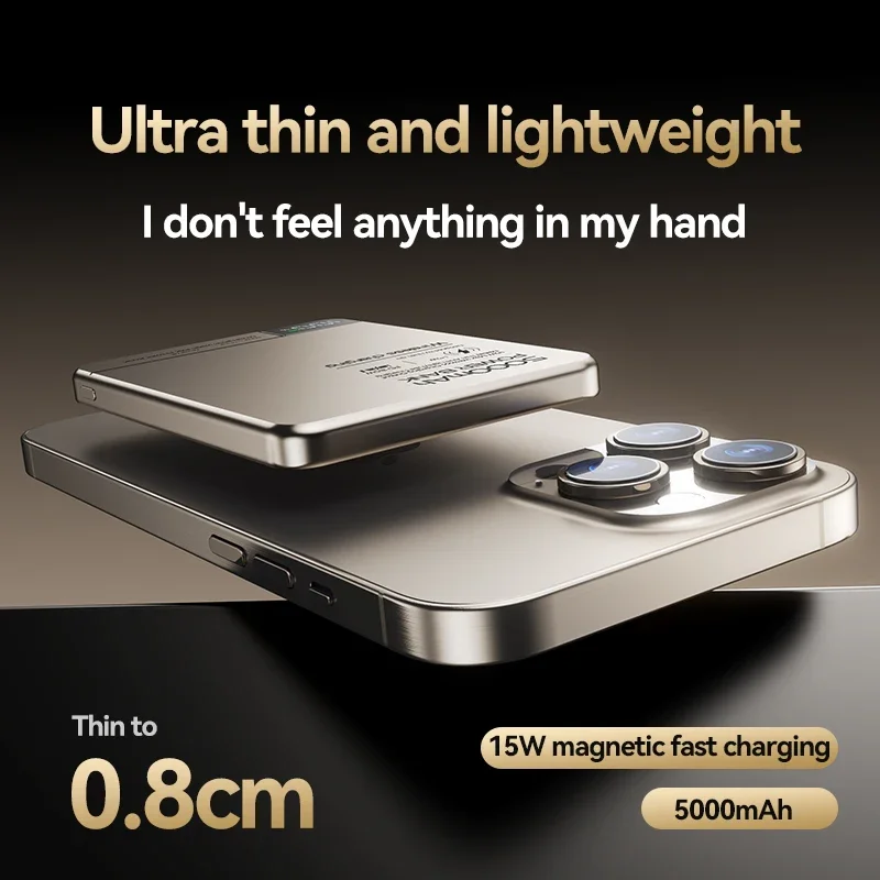 Xiaomi 10000mAh Fast Charger Power Bank Battery Magnetic Wireless Phone Charger Magsafe