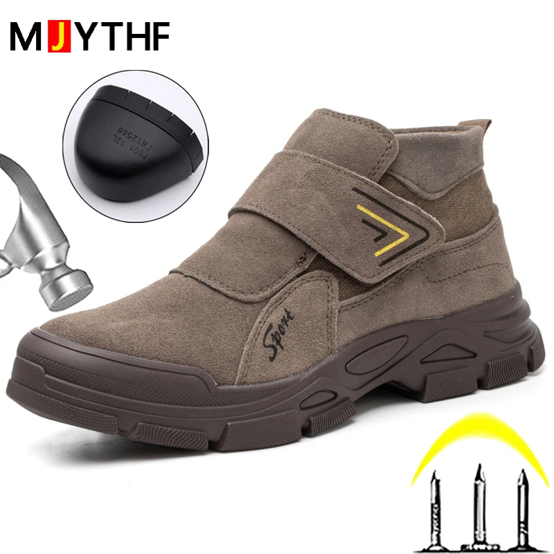 

Indestructible Shoes Anti Scalding Welder Shoes Anti Smashing Work Shoes Anti Puncture Safety Shoes Non-slip Protective Shoes