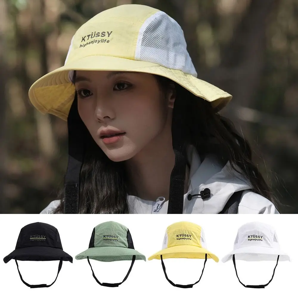 

Шляпа от солнца с большими полями, дышащая быстросохнущая Панама с сеткой для пешего туризма и альпинизма, лето