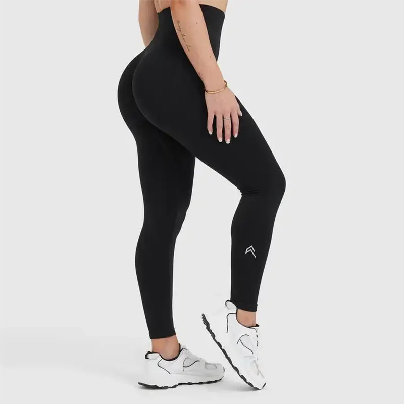 Oneractive Fitness Women Sport Seamless Leggings High Waist Elastic Solid Yoga Leggings Gym Trainning Joggings Pants Female 6