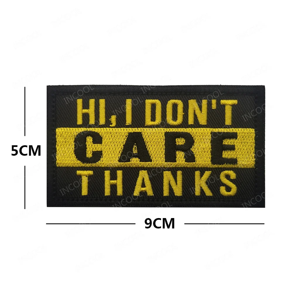Funny Iron-On Patch 'You Read My Patch' - 2.95x1.57 Inch Sarcastic Quote Patch For Jackets & Bags