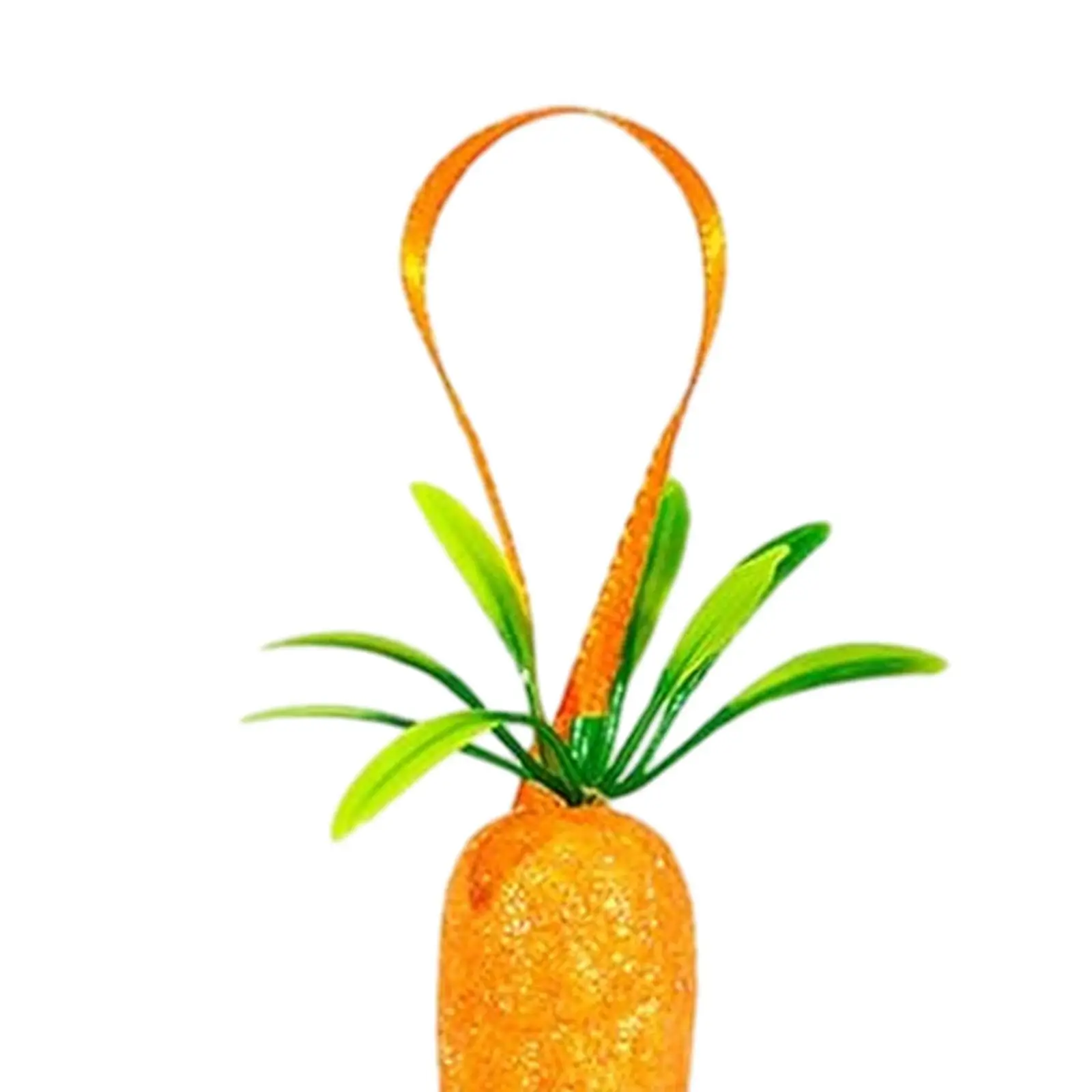 24x Easter Carrot Hanging Ornaments Pendant Carrots Hanging Decorations for Party Supplies Party Easter Decoration Home Kitchen