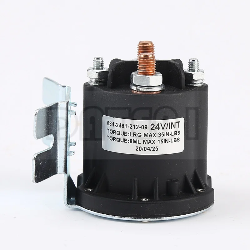 Relé Empilhadeira Empilhadeira Elétrica Contator Hidráulico dc Bomba de Óleo Interruptor de Partida do Motor Haste Corrente de Pico 300a T684 dc
