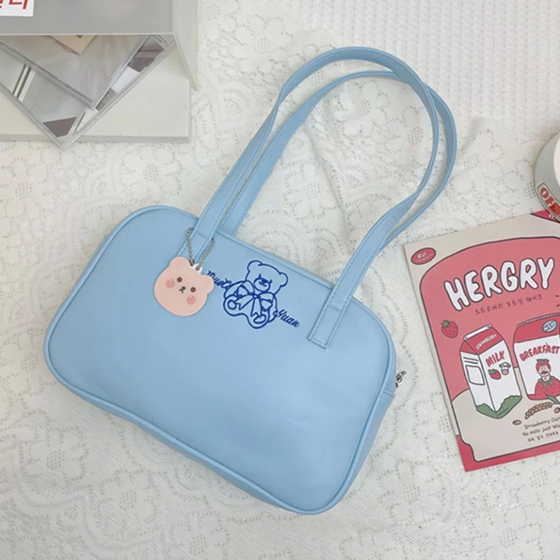 Harajuku Ita Bag Japanese JK Shoulder Bags for Women Girl Large Capacity Tote Uniform Messengers Shopping Bag