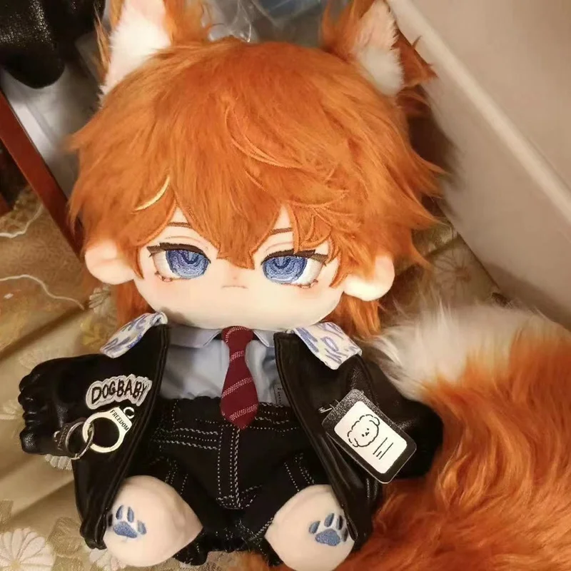 20cm Cute Cotton Doll Toys Stuffed Genshin Impact Tartaglia Ajax Idol Doll for Friends Adults Collectible Dress-up Dolls 2