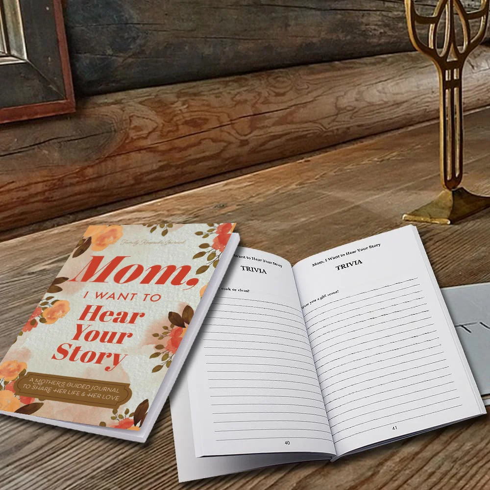 Leather Memory Books Guided Journal Dad Mom 2