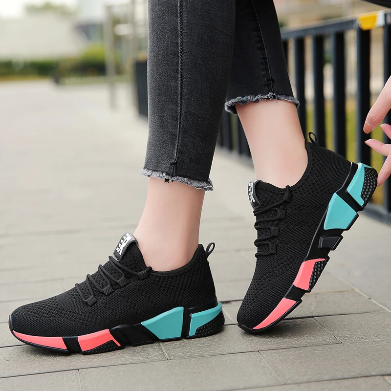 Women's Shoes Comfortable Women's Sport Shoes Breathable Women Sneakers Women Running For Size 35-42