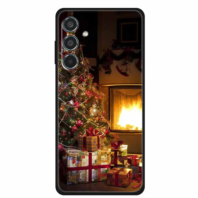 Festive Holiday Soft Silicone TPU Phone Case - Christmas Edition