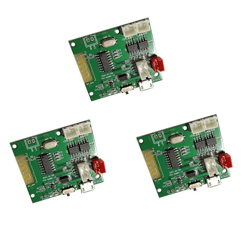 B04B-3X BT5.2 Wireless Module Power Amplifier Pcba Module 2 X 5W Audio Player Board
