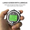 Professional Metal Luminous Digital Stopwatch Timer Multifuction Portable Sports Running Training Timer Chronograph Stop Watch 2