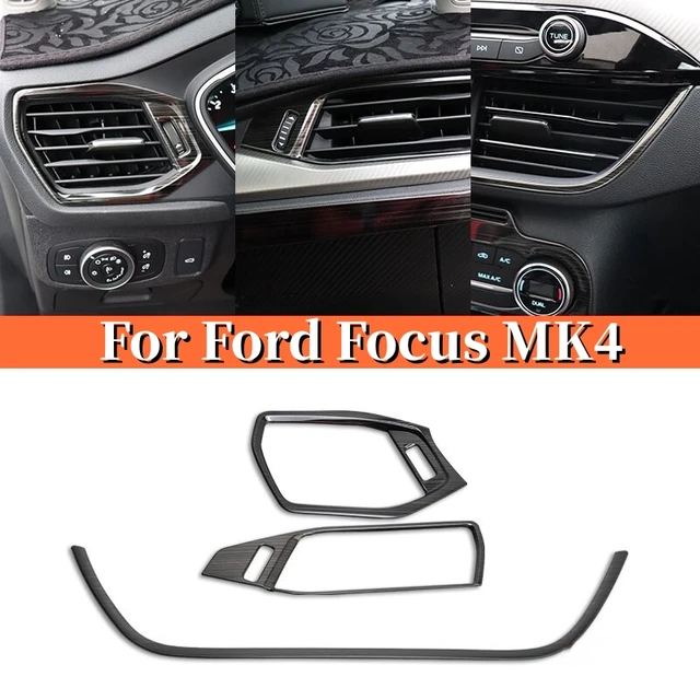 Für ford focus mk4 st line 2012-2015 zubehör auto front luft auslass  entlüftung verkleidung innen styling klimaanlage rahmen - AliExpress