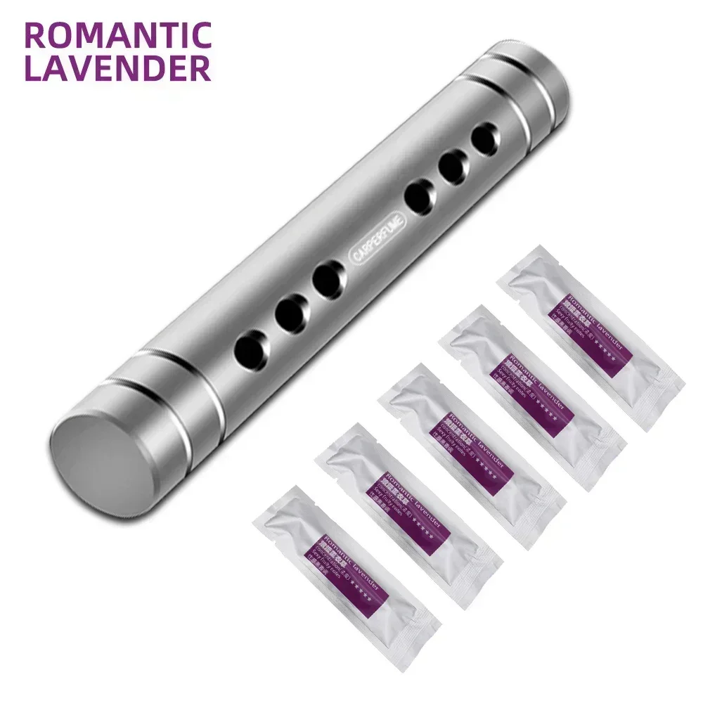 Set di 5 Pezzi in Argento con Lavanda