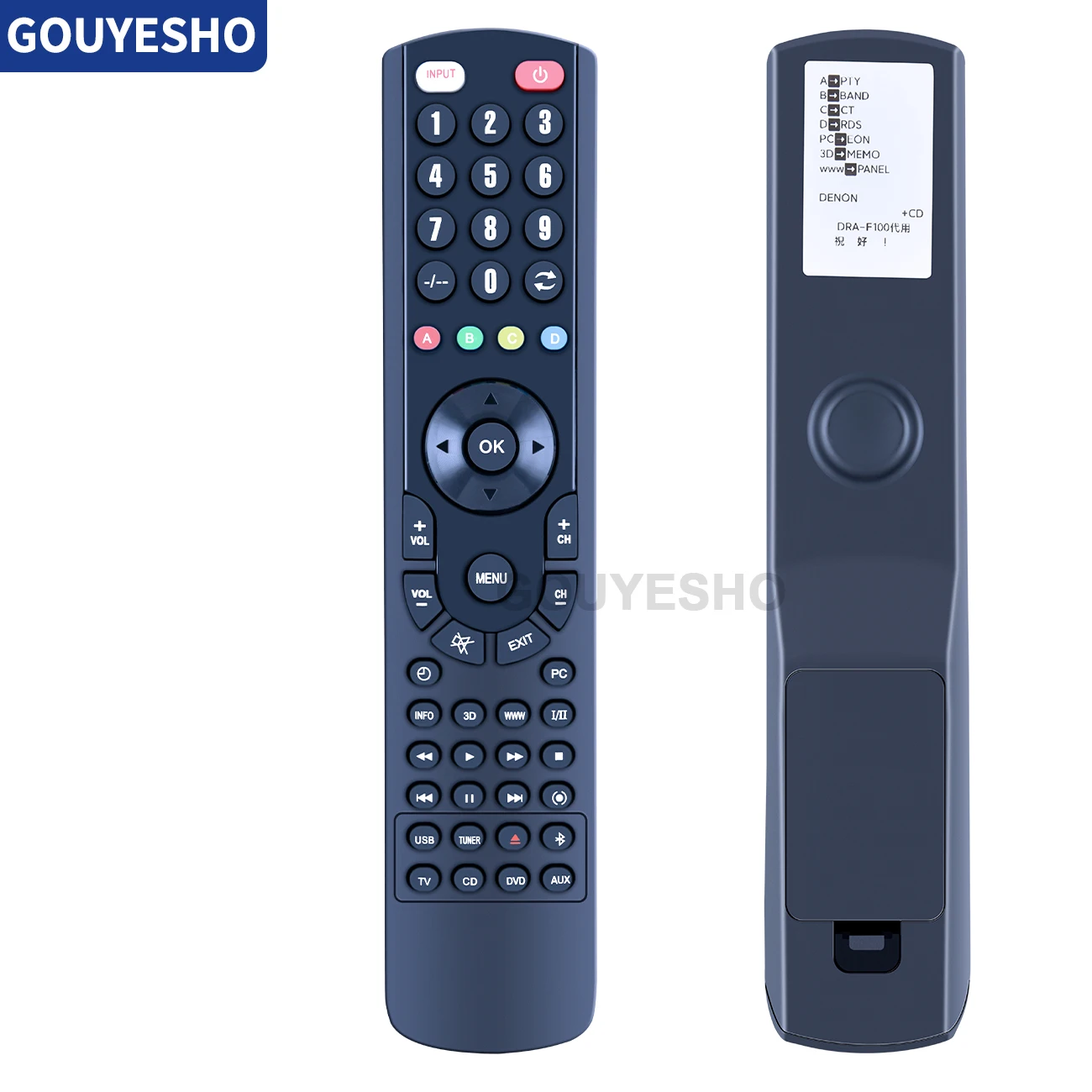 New RC-829 Replace Remote Control For Denon Audio Video AV