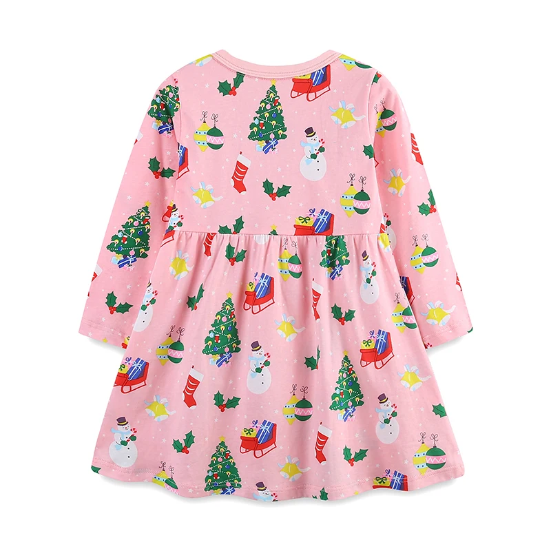 Little maven New Children's Clothing Cartoon Girls Christmas Dresses Fall  Baby Girl Holiday Gift Party Dress Princess Kids Dress - AliExpress 1501