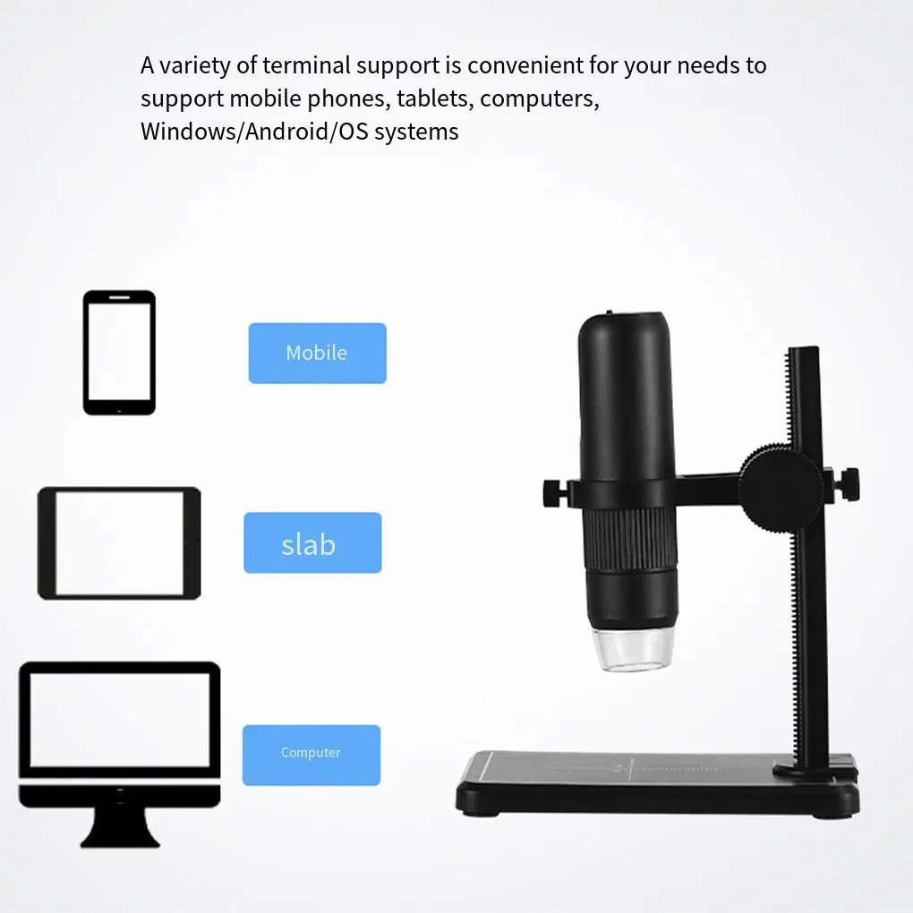 WiFi Connection Digital Microscope Handheld Tool With 50-1000X Magnification Adjustable Professional Digital Microscope