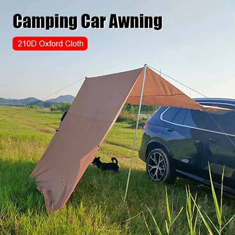 

Car Sunshades Camping Awning Auto Tail Side Tent Canopy Parasols Outdoor Shade Sail Sunscreen 210D Oxford 3x1.5m 3x2m 4.4x2m