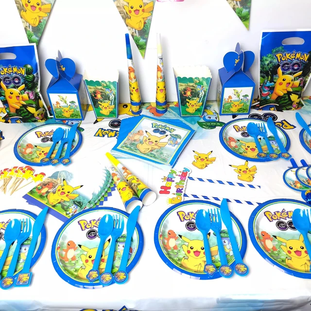 Pokemon Party Favors Birthday Party Decorations Pikachu Paper Gift Bags  Handle Candy Box Baby Shower For Kids Supplies Gifts - AliExpress