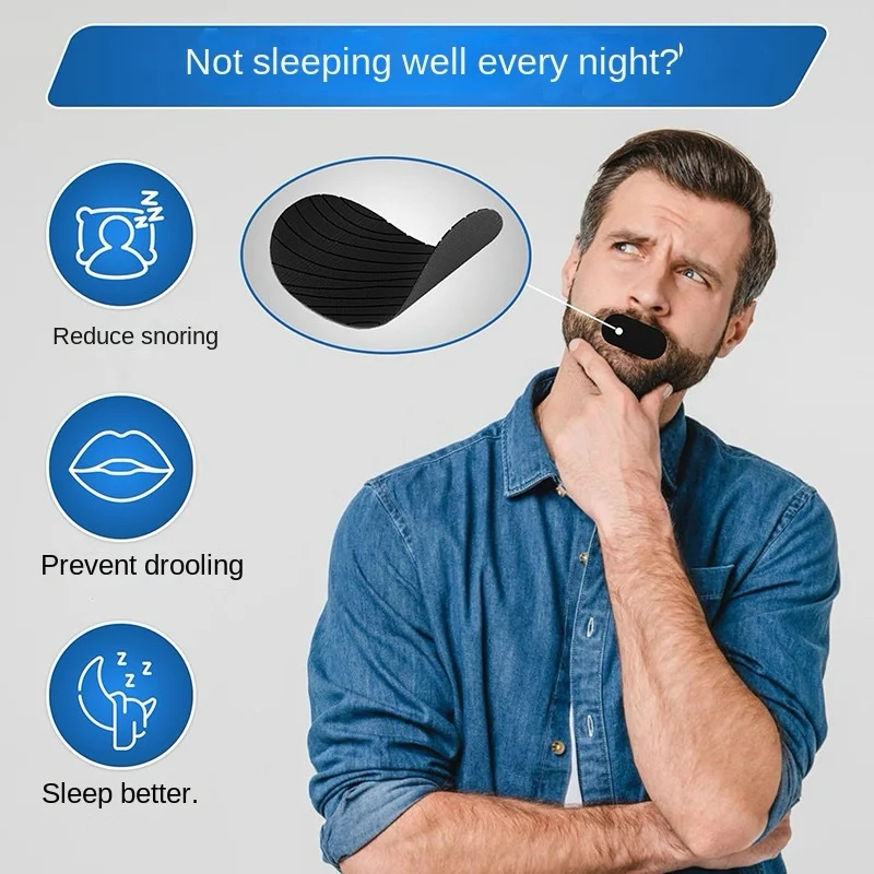 30 Pack Anti Snoring Mouth Tape for Better Sleep