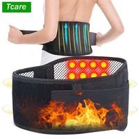 Tcare M - 4XL Adjustable Tourmaline Self Heating Magnetic Therapy Back Waist Support Belt Lumbar Brace Massage Band Health Care 1