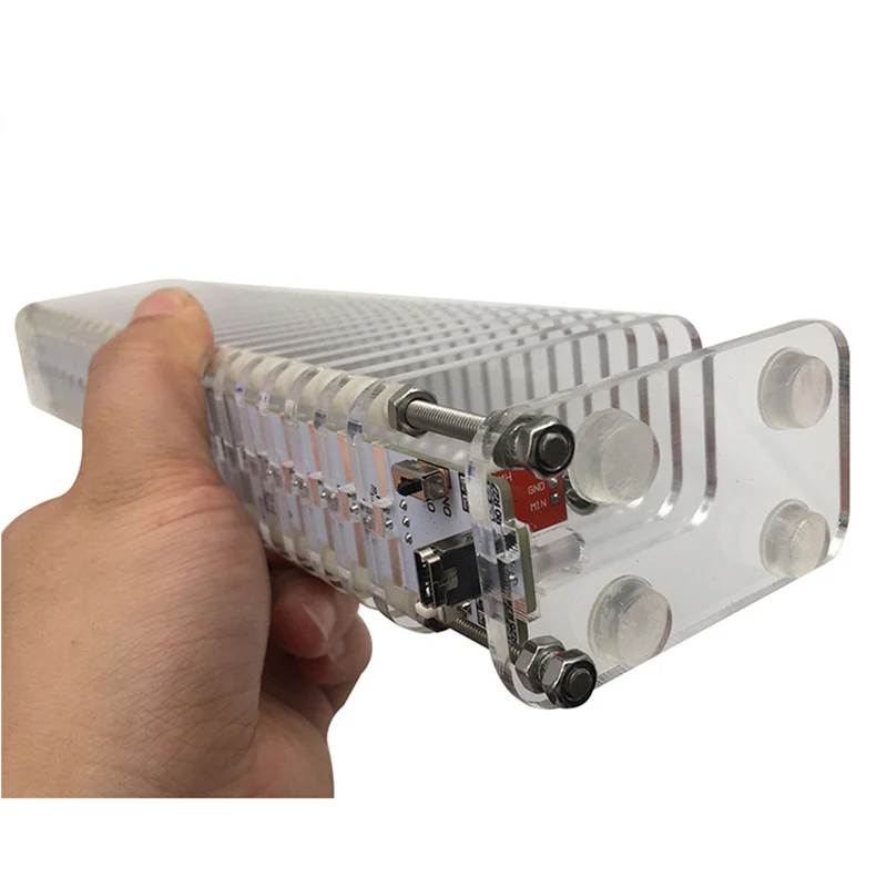Led Música Indicador Espectro Fantasia Crystal Cube Kit Faça Você Mesmo Home Theater Áudio Ks25 - Image 5