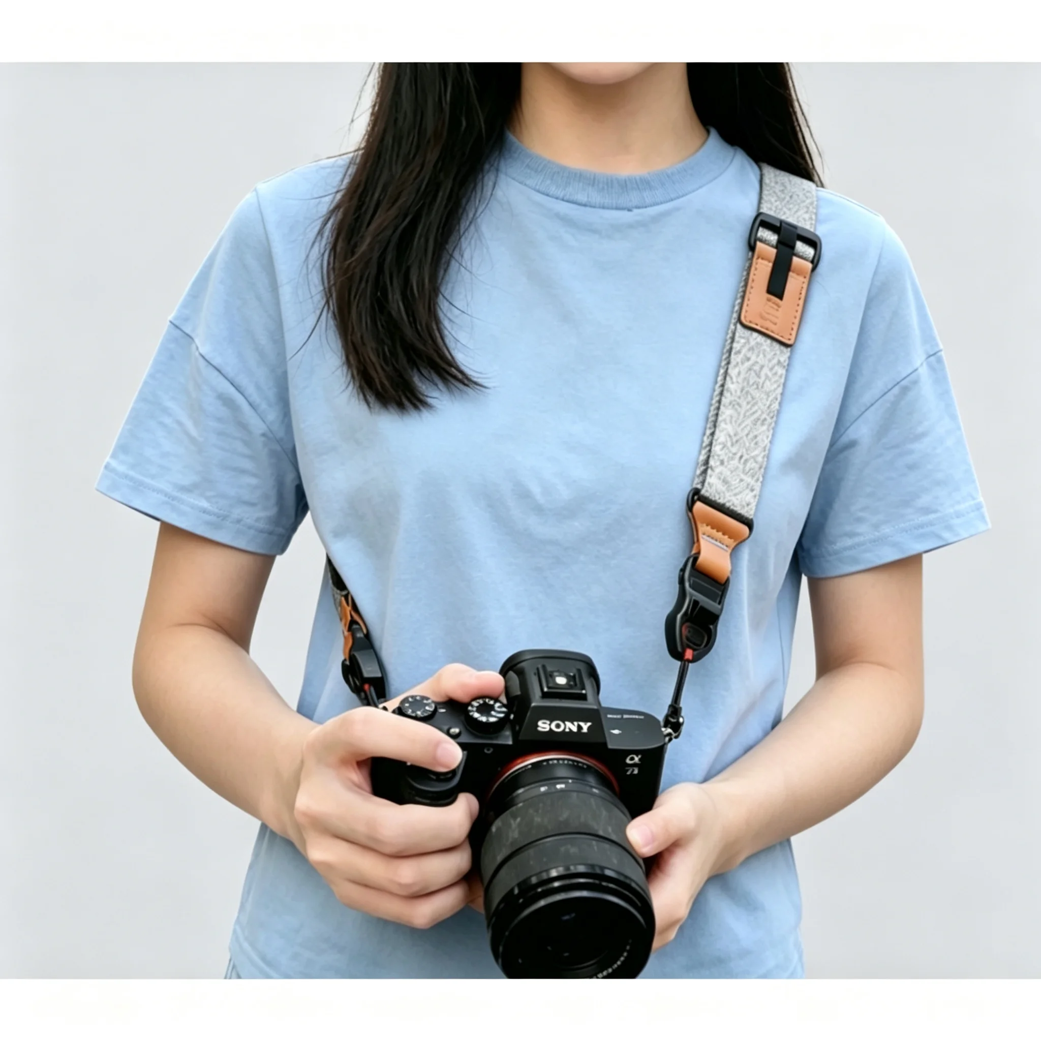 니콘, 파나소닉, 캐논, 라이카, , 펜탁스, 후지 XS20, x100VI, XM5, XT50 카메라용 카메라 스트랩/넥 스트랩
