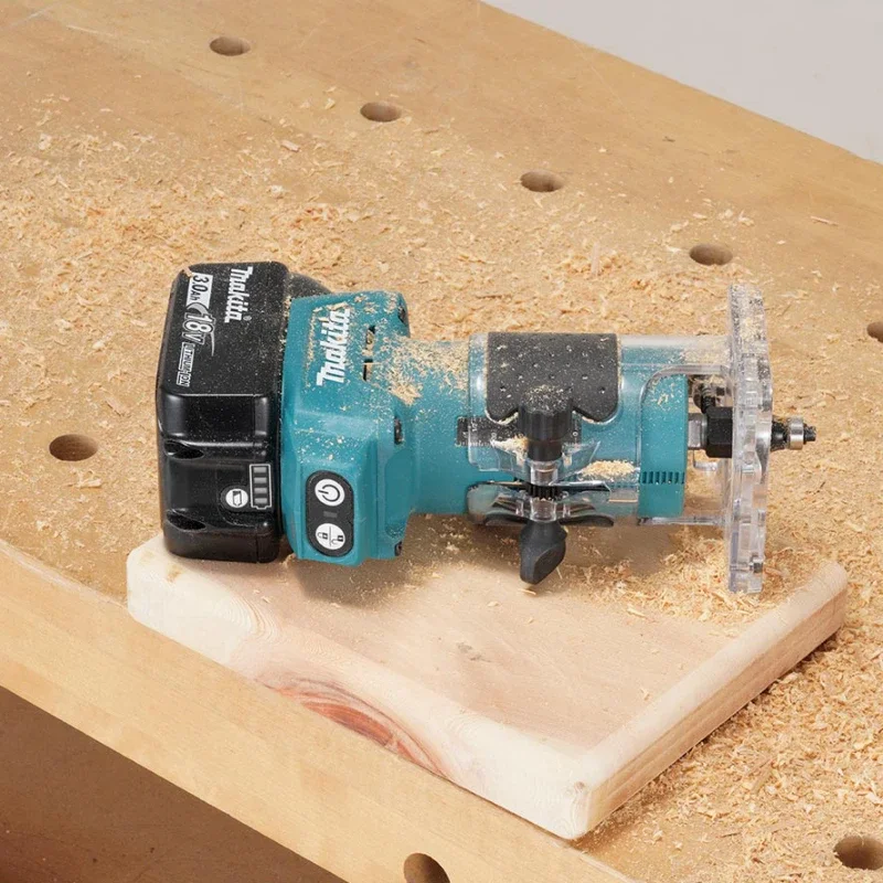 Makita DRT52Z 18V LXT 6.35mm (&frac14;") Brushless Cordless Laminate Trimmer 18V Lithium Power Tools