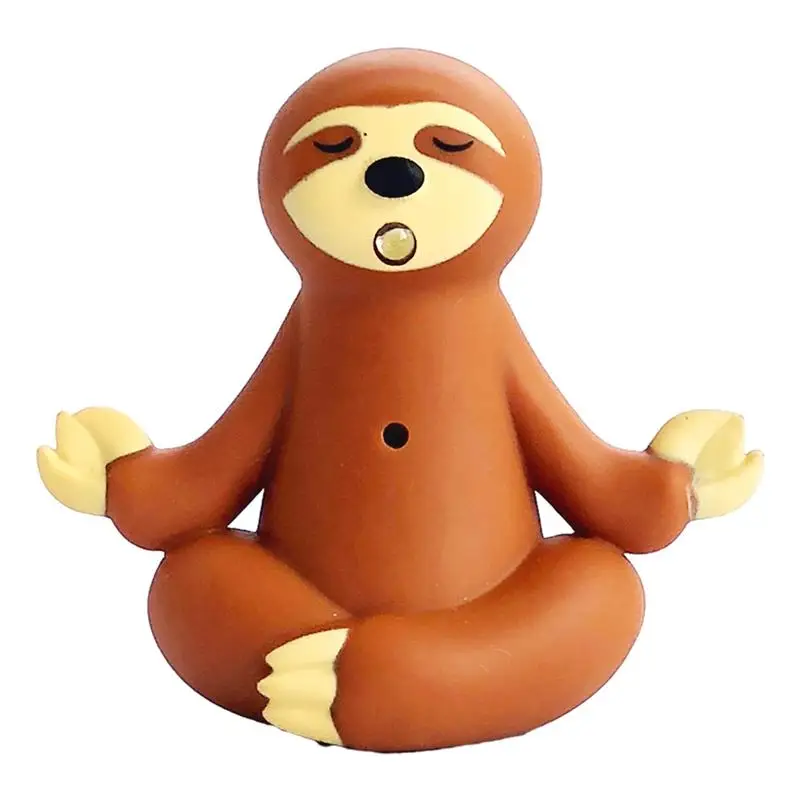 Брелок для ключей в виде животного, милая мечта, брелок со звуком, молния, ленивость, свет, фонарик, мультяшный аниме, брелок для ключей ленивого