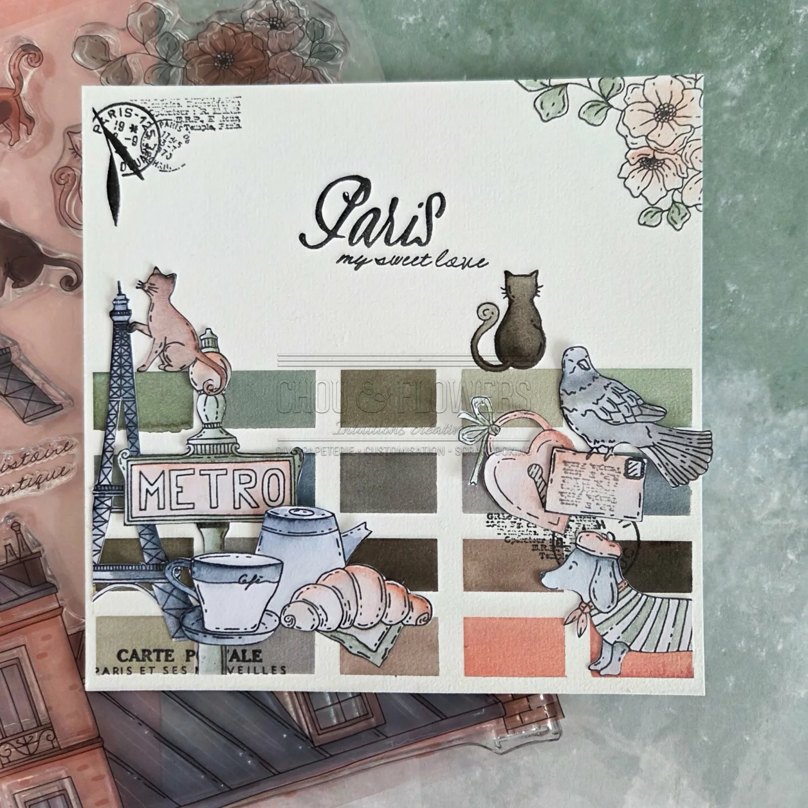 Paris Travel Silicone Stamp 5