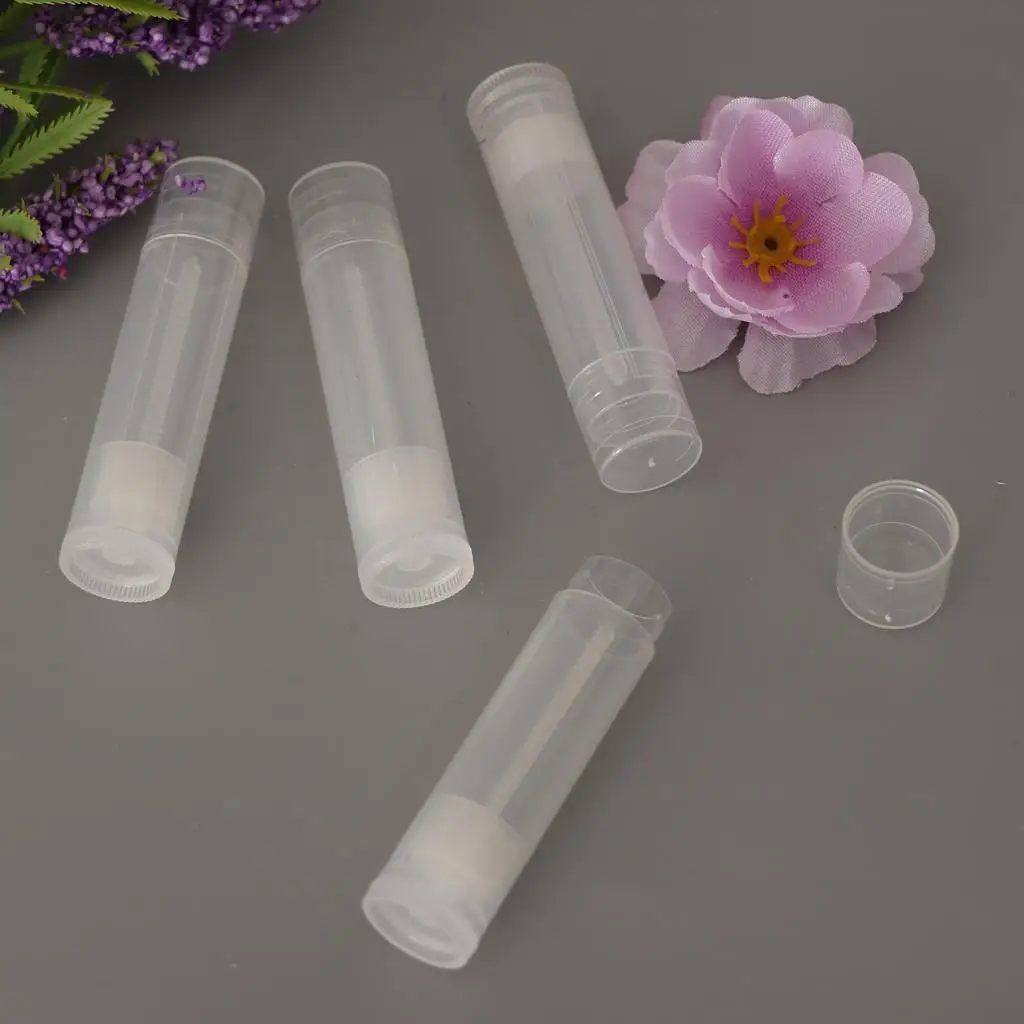 미니 빈 DIY 립 밤 튜브, 립 모이스처라이저, 립스틱 바이알 병, 25x5g