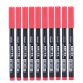 10Pcs red set