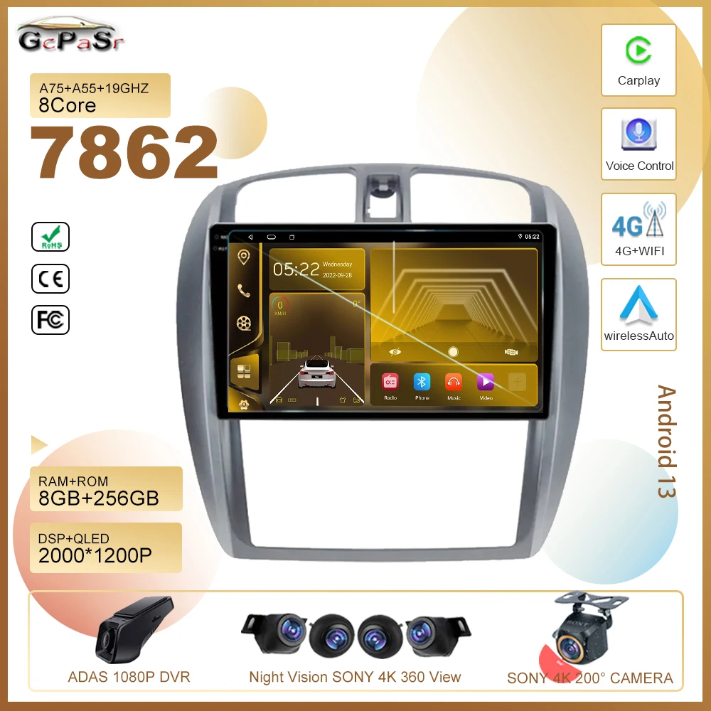 

Android 13 для Mazda & Haima Premacy 2001-2009, автомобильный Dvd-плеер, автомобильное радио, стерео, мультимедийный плеер, GPS-навигация, стандартный Wi-Fi, 7862 ЦП, 2din