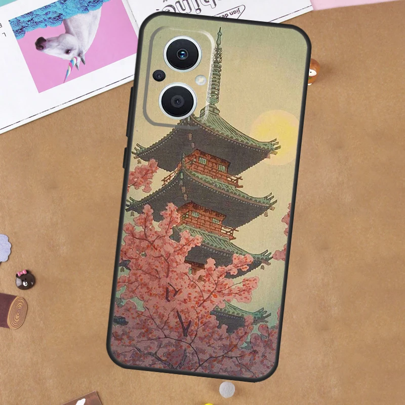 Japanese Wave Art Design Phone Case