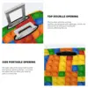 Building Blocks Printed Suitcase Cover Construction Brick Practical Business Protector Luggage Accesories Vacation 4