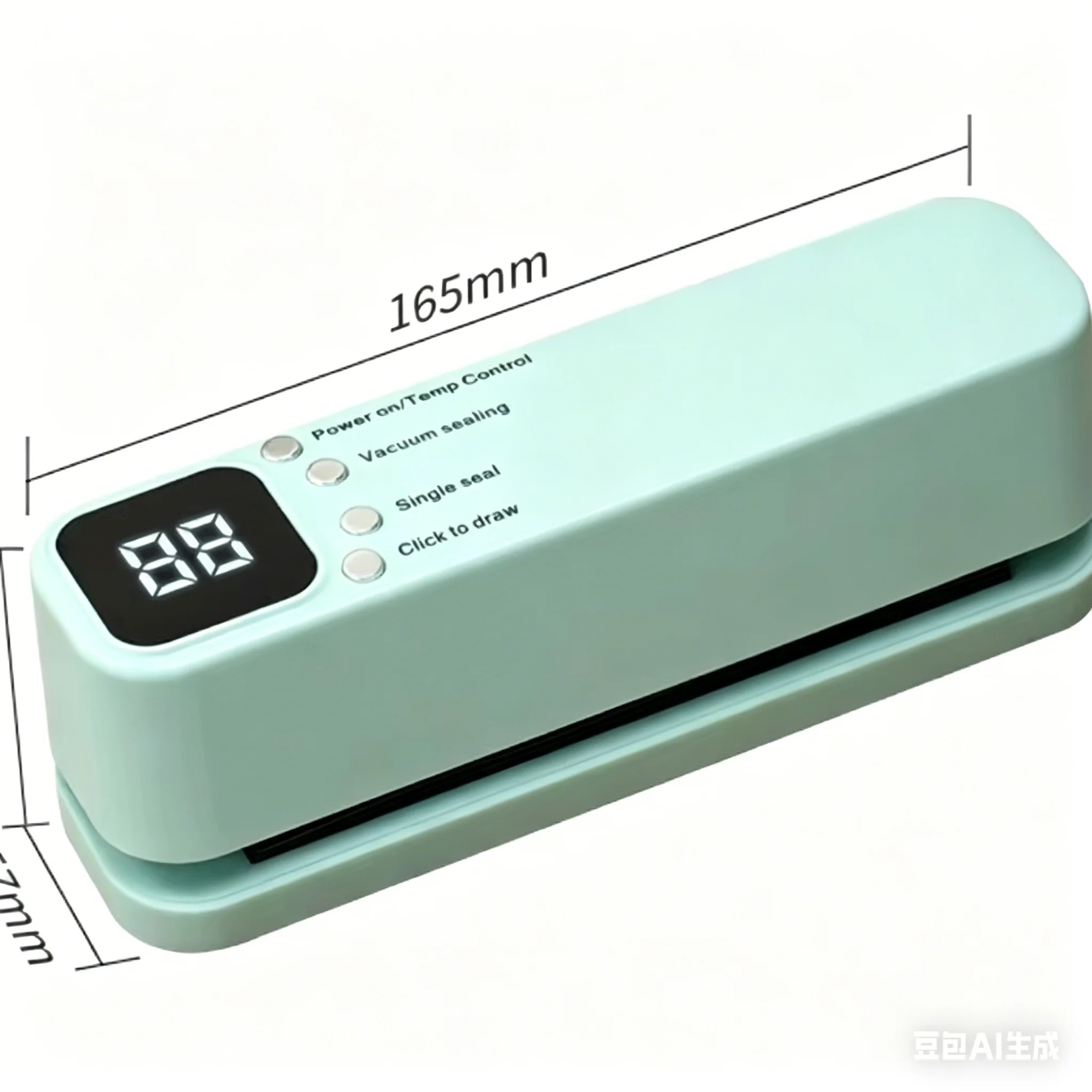 HOMEFISH Mini Wireless Rechargeable Vacuum Sealing Machine Household Food Bag Plastic Sealing Kitchen Packaging Device 6
