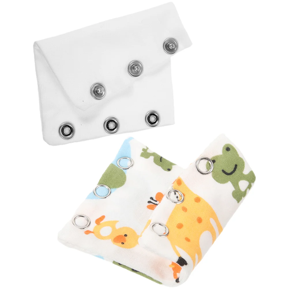 

2pcs Baby Jumpsuits Extenders Baby Bodysuit Snap Extenders Toddler Jumpsuits Extenders